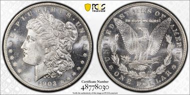 1903-O $1 MS65PL