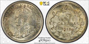 1918 5C MS63