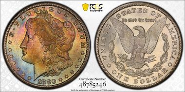 1880-CC $1 MS66+