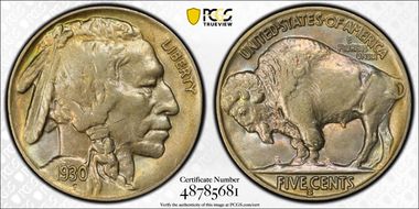 1930-S 5C MS63
