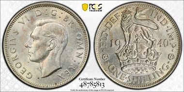 1940 Shil S-4082 English Rev MS62