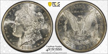 1881-S $1 MS64