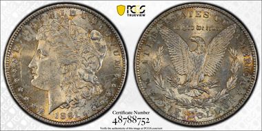 1891-S $1 AU58