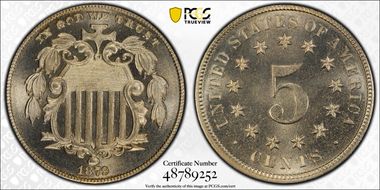 1879/8 5C PR67+