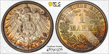 1914-E Mark J-17 MS63