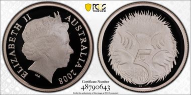2008 5C Silver PR70DCAM