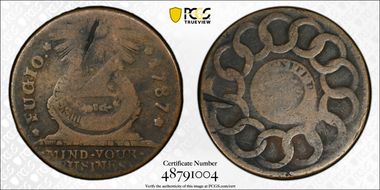 1787 Fugio 1C Newman 17-S N1BN
