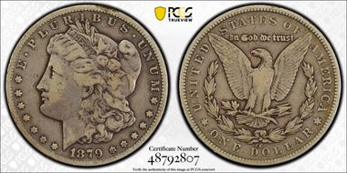 1879-CC $1 Capped Die VF20