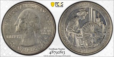 2019-W 25C Lowell NP MS62