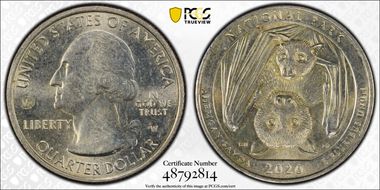 2020-W 25C American Samoa NP V75 MS63