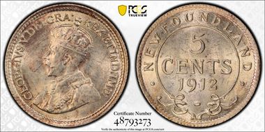 1912 5C MS63