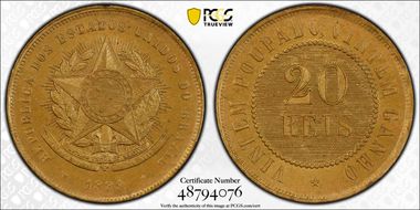 1889 20 R Mald-621.01 5 Stars MS65BN
