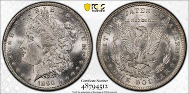 1890-O $1 MS63