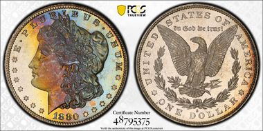 1880-S $1 MS66