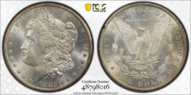 1882-CC $1 GSA Hoard MS67