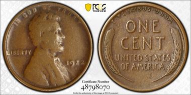 1922 No D 1C Strong Reverse F15BN
