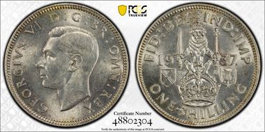 1937 Shil S-4083 Scottish Rev MS63