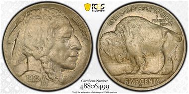 1925-S 5C AU50