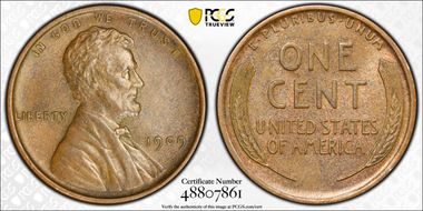 1909 1C Lincoln MS63BN