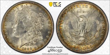 1889-O $1 MS62