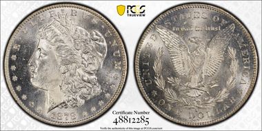 1878-S $1 MS63