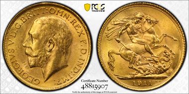 1911 Sov S-3996 MS63