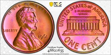 1961 1C PR67RB