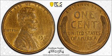 1910-S/S 1C RPM, FS-502 MS63RB