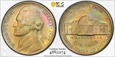 1939-S 5C Reverse of 1938 N1