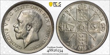 1919 Florin S-4012 MS61