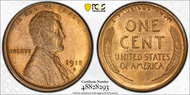 1915-S 1C MS65RB