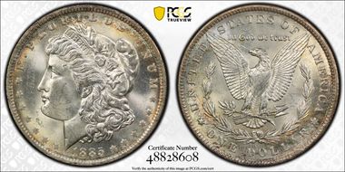 1885-O $1 MS64