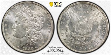 1880-O $1 MS61