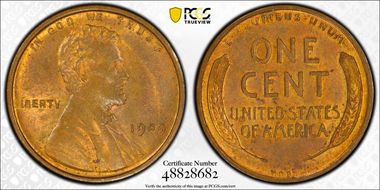 1909 VDB 1C MS64RB