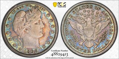 1898 25C VF25