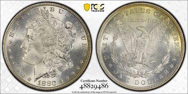1880 $1 MS65