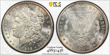 1892-CC $1 MS62