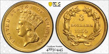 1854 $3 N1