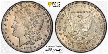 1888-S $1 AU53