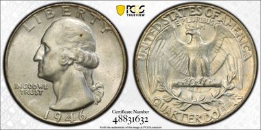 1946 25C MS64