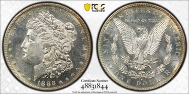 1886-S $1 MS61