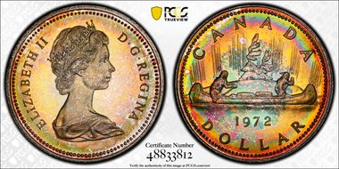 1972 S$1 Voyageur Ag SP68