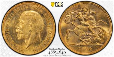 1930-M Sov S-4000 MS64