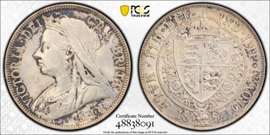 1897 1/2 Cr S-3938 N1