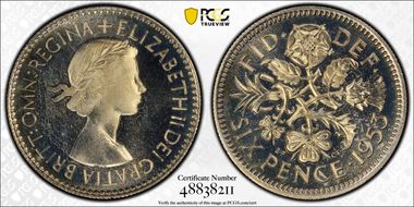 1953 6D S-4141 PR66CAM