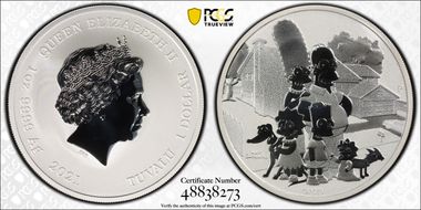 2021-P $1 The Simpson Family MS70