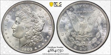 1903-O $1 MS67+