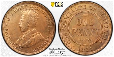 1911 (L) 1D KM-23 MS64RD