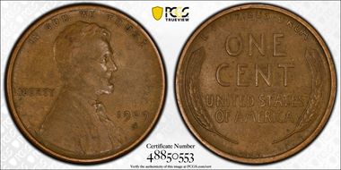 1909-S VDB 1C XF40BN