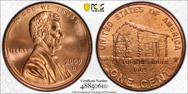 2009-D 1C Lincoln-Early Childhood MS65RD